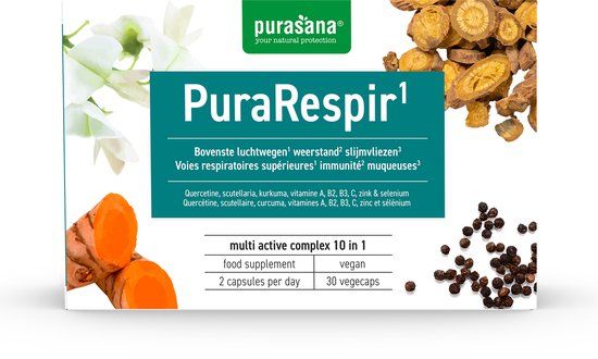 Purasana Purarespir 30 Vegetarische capsules