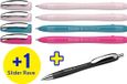 Schneider Schrijfwaren Schneider balpen - Slider Memo - doosje 4 + 1 gratis Slider Rave - S-150255