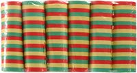 Boland Party serpentines - 18 rollen - gekleurd - papier - feestartikelen - brandvertragend - carnaval