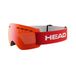 HEAD SOLAR FMR Ski- en snowboardbril voor volwassenen, uniseks, rood