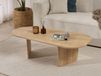 Mobistoxx OVALDO Table basse 130 cm chêne