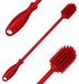 Bouteille brosse silicone - Long manche 31 cm - Sans BPA