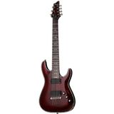 Schecter Hellraiser C-7 Black Cherry 7-snarige elektrische gitaar