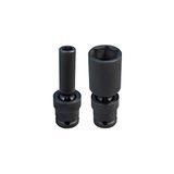 KING TONY 4A5513M 6 Point Drive Deep Impact Universele Socket, 13 mm, 1/2-inch