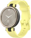 Strap-it Garmin Lily siliconen bandje - geel