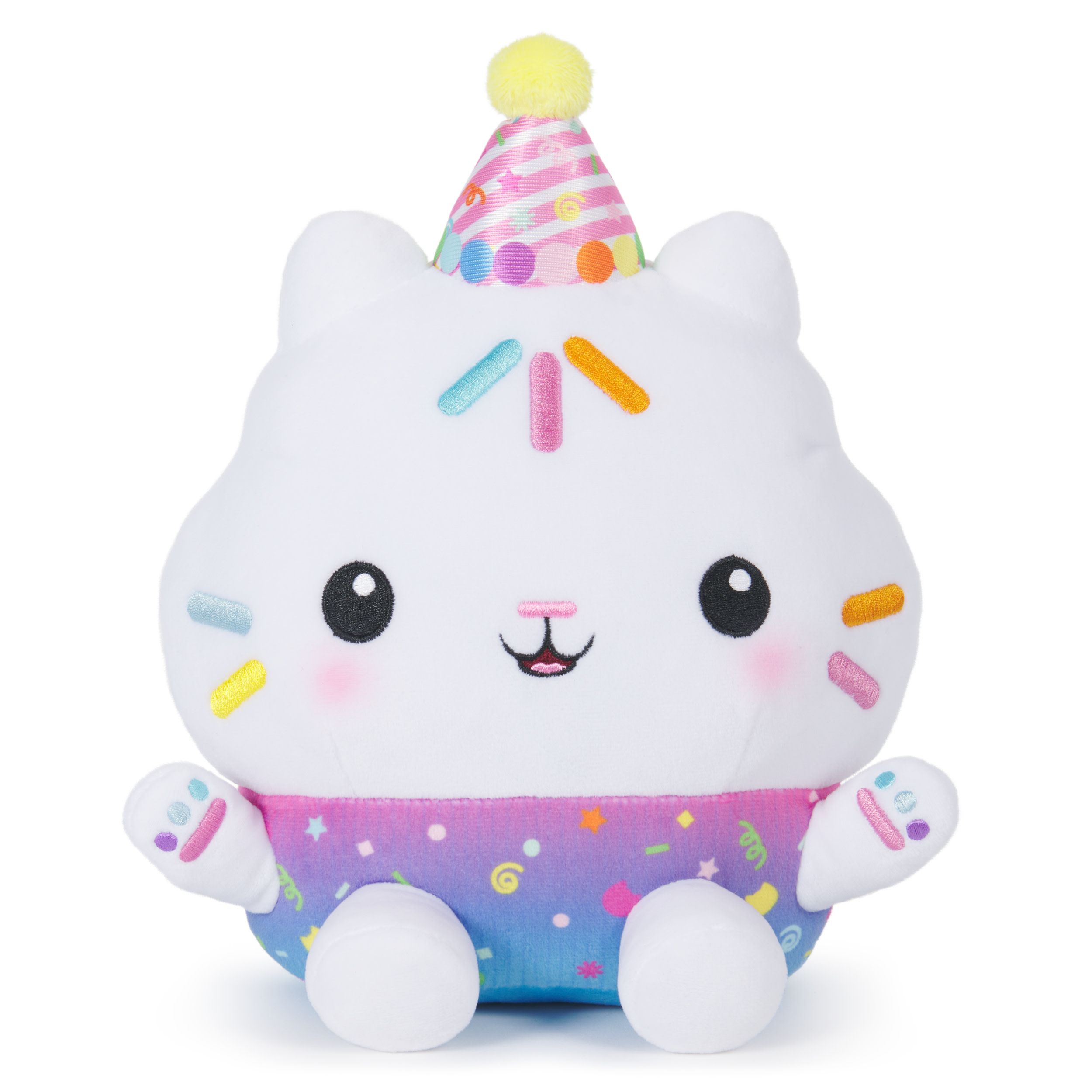 Spin Master Gabby's Dollhouse Cakey Interactieve knuffel met licht en geluid - 25 cm