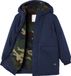 Vertbaudet Parka à capuche pour garçons avec doublure sherpa camouflage
