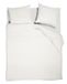 vtwonen Gentle Embrace dekbedovertrek - Eenpersoons - 140 x 200/220 cm - Blanc
