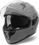 VINZ Helmets VINZ Kennet Integraalhelm met Zonnevizier - Scooterhelm, Motorhelm, Brommerhelm - Nardo Grijs - L