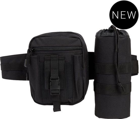 Merkloos Brandit Heuptas Allround olive 8062.1 - Zwart - One size