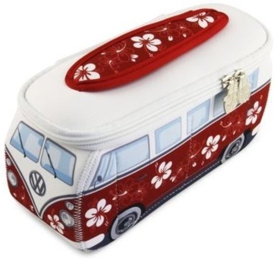 - Toilettas Neoprene VW Bus Rood