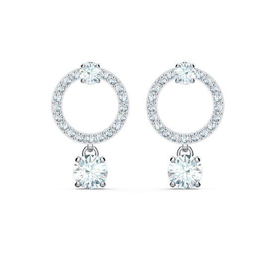 Swarovski Attract Oorstekers - Zilverkleurig - 5563278