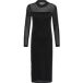 KAFFE Robe longue manches longues femme KAFFE Kaolga Glitter