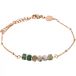Sloya Piana Bracelet en pierres Agate Aquatique femme