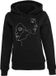Mister Tee One Line Fit Hoodie Dames Zwart XS