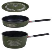 Set de casseroles de camping pour cuisine et cuisson en extérieur