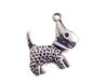 INNSPIRO Nice Charms Puppy hanger van metaal, 21 x 22 mm, 25 stuks