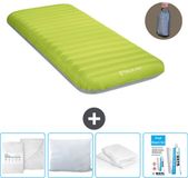 Intex Campingmat - 1-Persoons - 76 x 191 x 17 cm - Groen