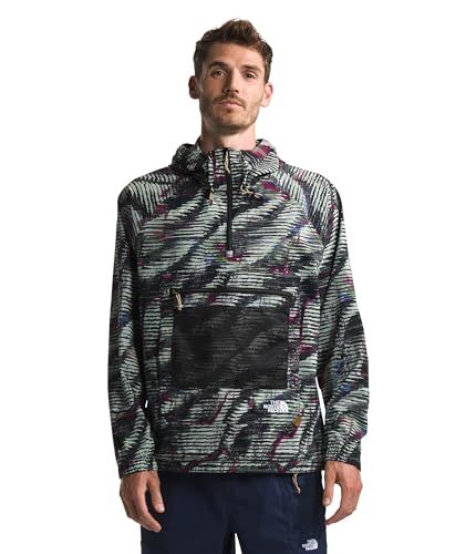 THE NORTH FACE Class V Pathfinder Sweater Tnf Black Beta Flash Print M