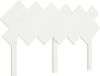 vidaXL Hoofdbord - 132x3x81 cm - Massief Grenenhout - Blanc