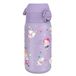 ION8 Lichtgewicht Stalen Kinderwaterfles, 400 ml/13 oz, Zonder Isolatie, Lekvrij, Makkelijk te Openen, Veilige Vergrendeling, Vaatwasserbestendig, Flipdop, Draaggreep, Duurzaam, Feeën