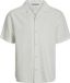 JACK&JONES JPRCCMONTANA RESORT SHIRT S/S LN Hommes Chemises Manches courtes Coupe ample Coton/Lin/Viscose Cloud Dancer S