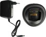 vhbw chargeur compatible avec Motorola HT750, MTX8250LS, MTX850, MTX8250, MTX8250.LS, HT1550.XLS batteries de talkie-walkie - station de charge + adaptateur secteur, 16 V, 0,9 A