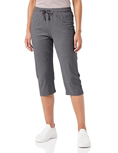 Champion Dames Jersey Capri Joggingbroek - Graniet Hei - XXL