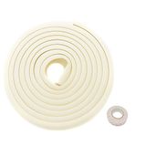 HIMRY KX_TKD7000-Ivory randbescherming, crème, 5 m L-vormig