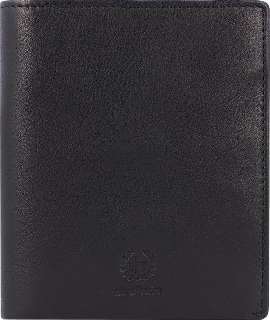 Strellson Blackwall BillFold V8 Portemonnee Leer RFID Zwart