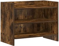 vidaXL TV-kast 60 x 33 x 47 cm Gerookt eiken Bewerkt hout