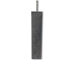 Intergard Betonpoer hoog model met facetrand 120x120mm