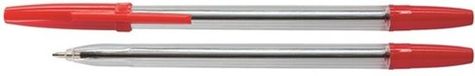 office products Balpen 7,0 mm, Rood, 50 stuks