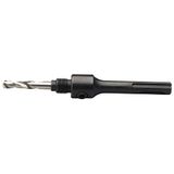 Draper Expert 52984 Gatenzaaghouder met SDS-Plus-schacht en HSS centreerboor voor gatenzaag tot 30 mm diameter