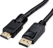 ROLINE DisplayPort Kabel DP - UHDTV, M/M, zwart, 7,5 m