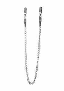 Ouch! Adjustable Nipple Clamps - Metal - Zilver - 8714273798435