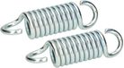 KOTARBAU® 2 stuks Schommelveer, Veer voor Hangmat, 7 mm, Verzinkt Staal, 10 Windingen, Zilver