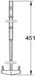 GROHE kabel/trekstang waste-inr, uitv trekstang