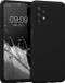 kwmobile telefoonhoesje geschikt voor Samsung Galaxy A13 4G - TPU backcover met siliconen coating - Smartphone case in zwart