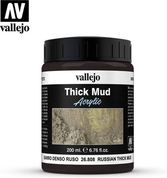 Vallejo Russian Mud Thick Mud Weathering Effects - 200ml