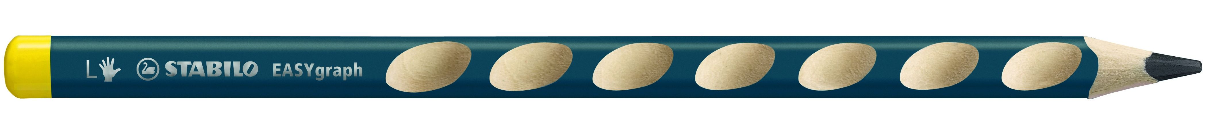 Stabilo Easygraph - Grafietpotloden - 6 stuks