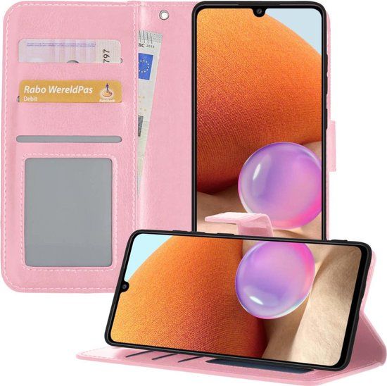 Book Case Hoesje voor Samsung Galaxy A32 5G - Roze