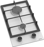 Wiggo WH-G332RD(W) Inbouw gaskookplaat - 30cm - Wit