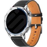 Strap-it Samsung Bracelet cuir Galaxy Watch 46mm 'One Push' (noir)