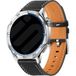 Strap-it Samsung Bracelet cuir Galaxy Watch 46mm 'One Push' (noir)