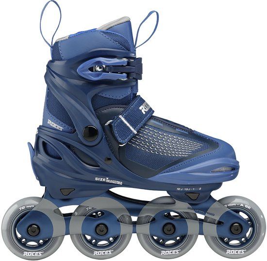 Roces Moody X TIF Boy Verstelbare Skeelers Kinderen – Inline Skates – Meegroei Skates – Blauw – Maat 36-40