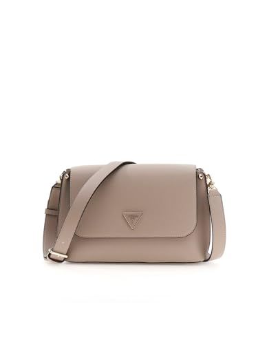 GUESS Meridian II Flap Crossbody handtas dames, Donker taupe