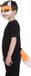 Bristol Novelty Ltd Bristol Novelty Childrens/Kids Fox Mask Set (Orange/White)