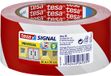 tesa Waarschuwingsstape 66mx50mm rood wit | 6 stuks