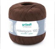 Gründl Wolle 813-138 Haakgaren 100 Chocolade